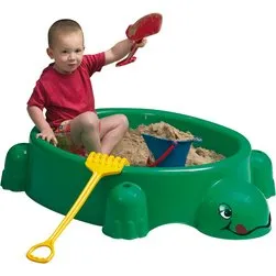 Playmobil Sandkasten Schildkröte mit Deckel, 115 cm