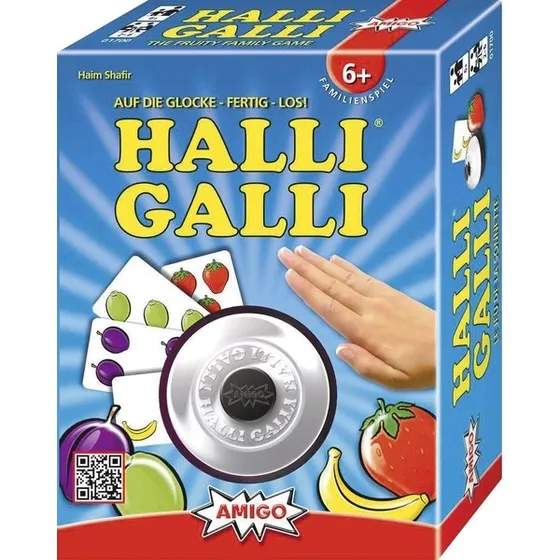 Halli Galli MBE3 - Kartenspiel für 2-6 Spieler ab 6 Jahren