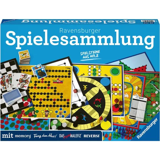 Ravensburger Spielesammlung – 4-99 Jahre, 2-10 Spieler
