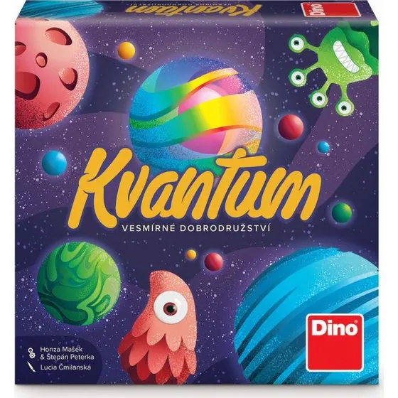 Dino Kvantum Familienspiel für 2-6 Spieler ab 8 Jahren