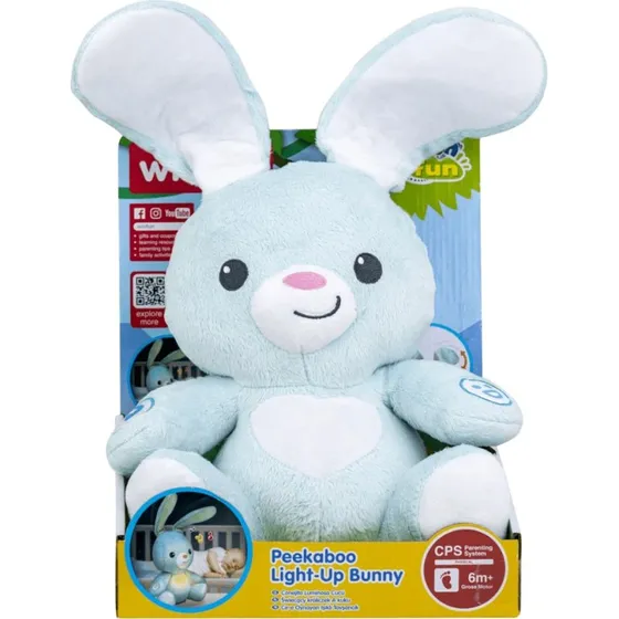 Winfun Interaktives Kaninchen Spielzeug für Babys ab 6 Monaten