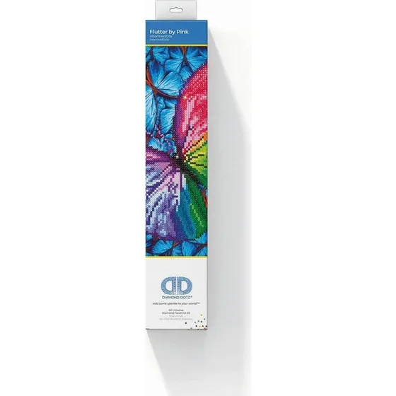Diamond Painting Set Schmetterling mit 13-Facettenschliff