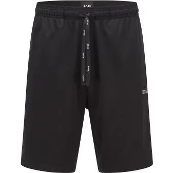 BOSS Mix and Match Lounge Shorts Schwarz Baumwolle