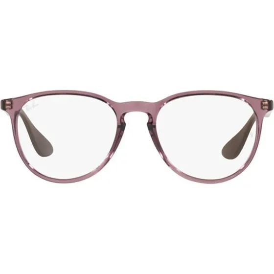 Ray-Ban RX7046 Erika Damenbrille - Violett Transparent Rund