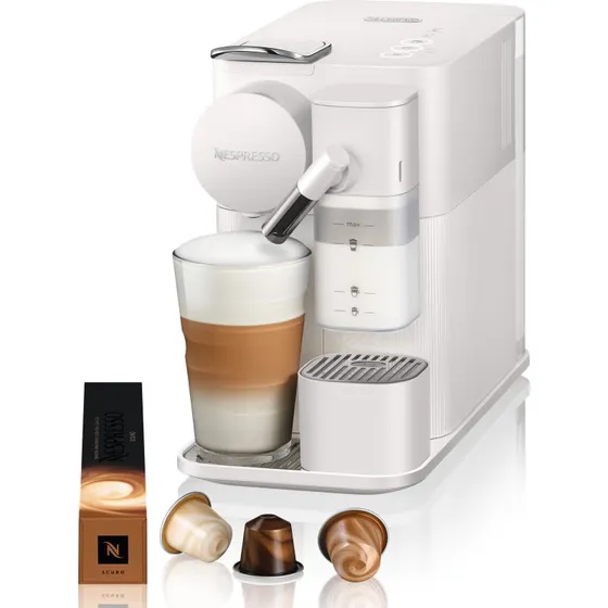 De'Longhi Nespresso Lattissima One EN510.W Kapselmaschine, Weiß
