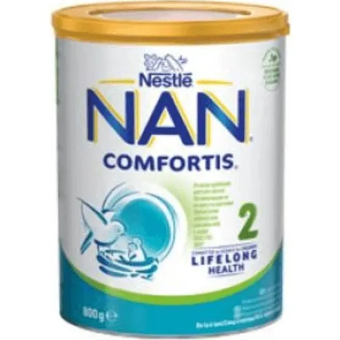 Nestlé Nan 2 Comfortis Folgemilchnahrung, +6 Monate, 800 g