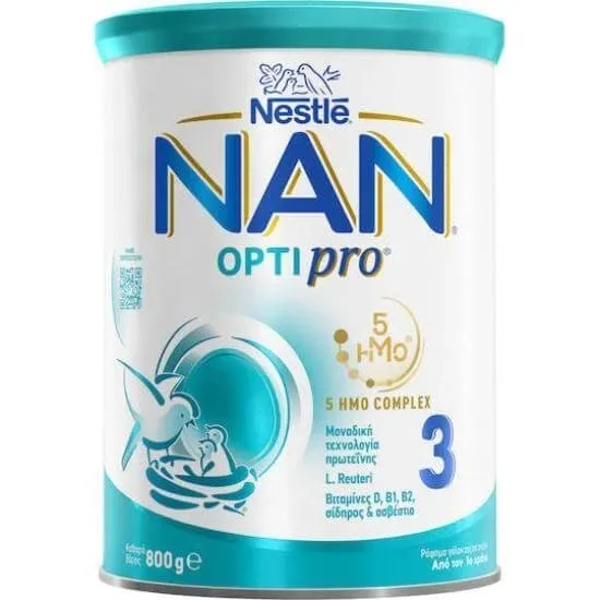 Nestlé NAN Optipro 3 Milchpulver für Kleinkinder ab 12 Monaten, 800g
