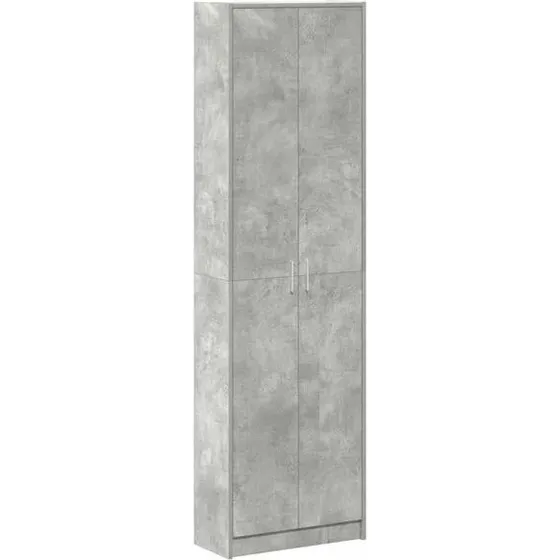 vidaXL Kleiderschrank Beton Grau 55x25x189 cm