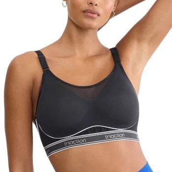 Triumph Triaction Cardio Breeze N Sport-BH Schwarz 90C