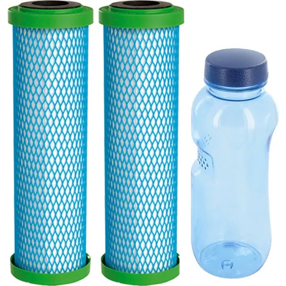 Carbonit EM Premium 5 Filterpatrone + Tritan-Trinkflasche 0,5l