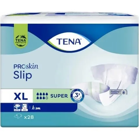 TENA Slip ProSkin Super XL Windeln, 28 Stück