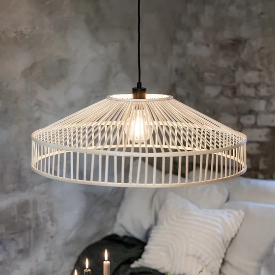 Markslöjd Tapa Pendelleuchte Bambus Natural Ø 70 cm