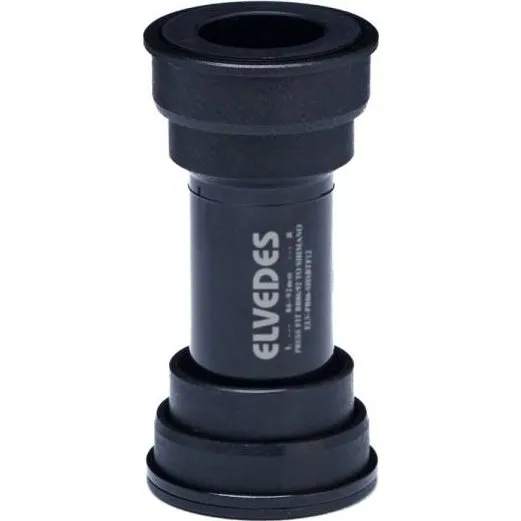 Elvedes Tretlageradapter PF30 Schwarz 30 mm