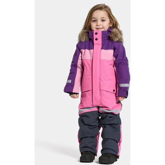 Didriksons Bjärven Overall Sweet Pink, Größe 100