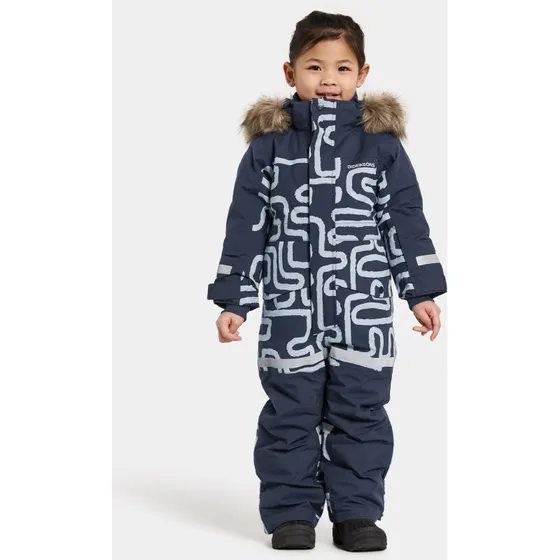 Didriksons Bjärven Overall Path S Blue, Größe 120