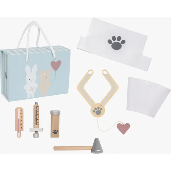 Jabadabado Tierarzt-Tasche mit Zubehör Set