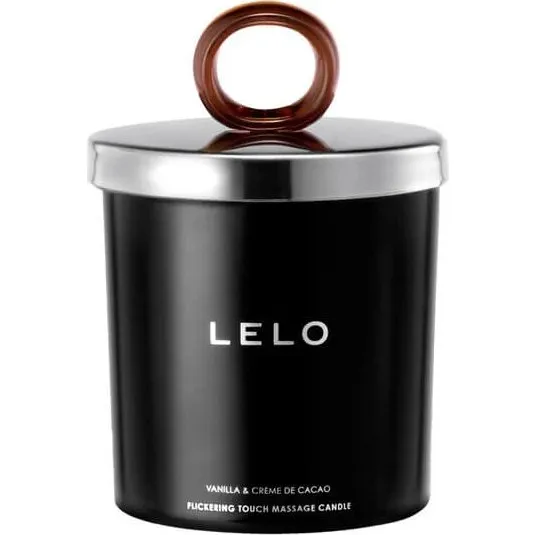 LELO Flickering Touch Massagekerze Vanille & Kakao, 150 g