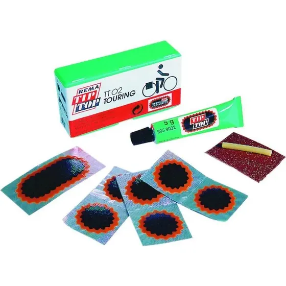 Tip Top Flickzeug F2 - Reparaturset für Fahrradreifen