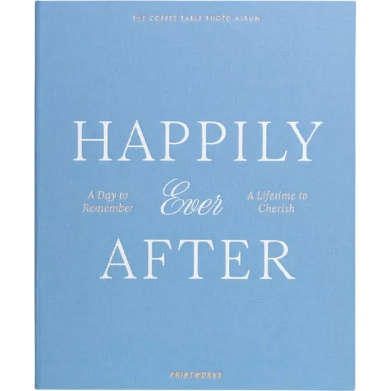 Printworks Happily Ever After Fotoalbum groß, Blau
