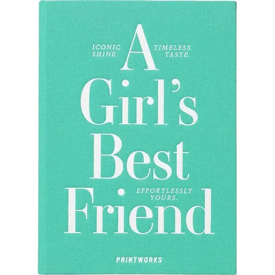 Printworks Schmuckkästchen A Girls Best Friend, Türkis, S