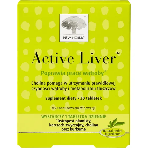 New Nordic Activ Liver, 30 Tabletten
