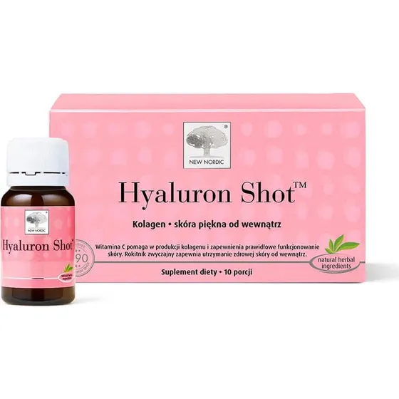 Skin Care Hyaluron Shot Kollagen Nahrungsergänzungsmittel, 10 x 15 ml