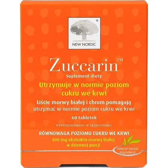 Zuccarin, 60 Tabletten – Chrom & Weißer Maulbeerextrakt
