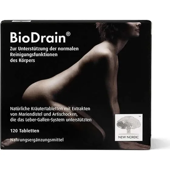 BioDrain Naturpräparat – 120 Kapseln zur Unterstützung der Reinigung