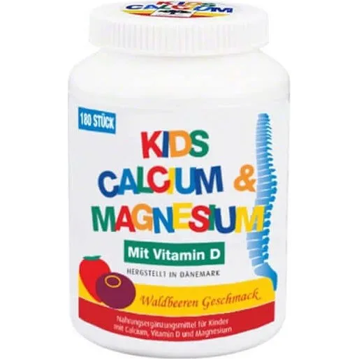 KIDS CALCIUM Calcium, Magnesium & Vitamin D Kautabletten 180 St.