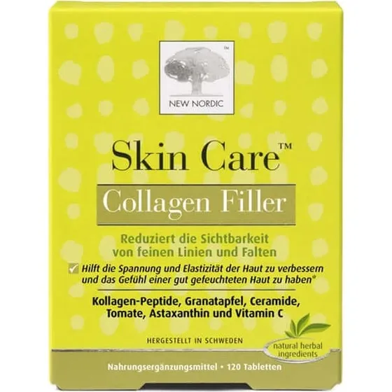 New Nordic Skin Care Collagen Filler 120 Tabletten