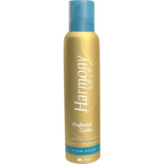 HARMONY Gold Hair Mousse Definierte Locken 200ml