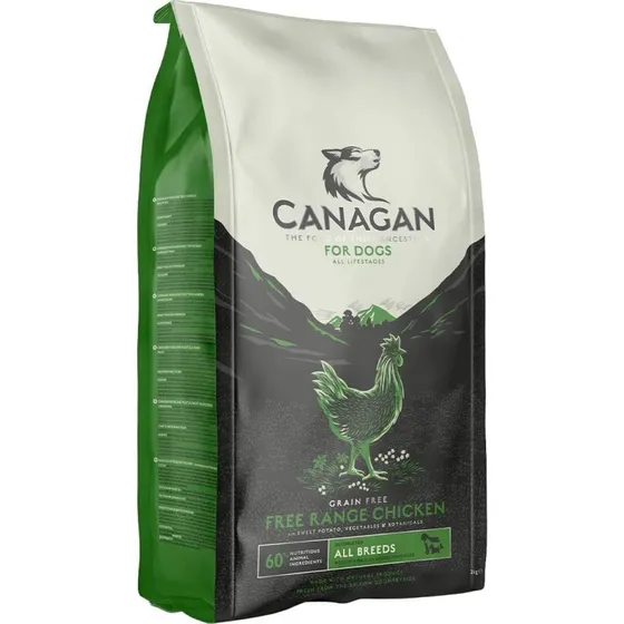 CANAGAN Free Range Huhn Trockenfutter XS-XL, 2kg