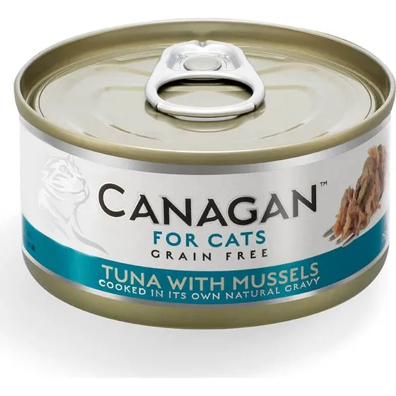 Canagan Thunfisch & Jakobsmuscheln Nassfutter für Katzen, 75g