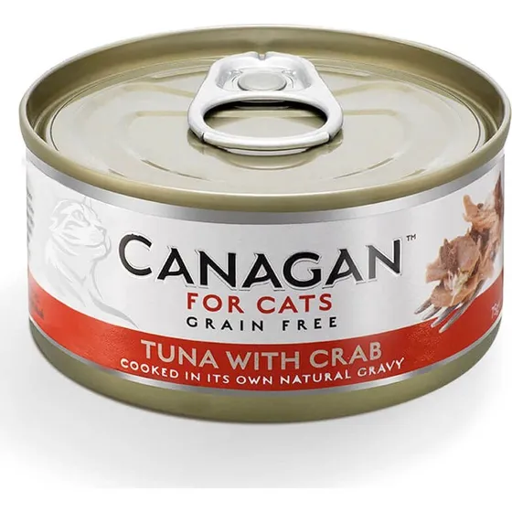 Canagan Thunfisch & Krabbe Nassfutter für Katzen, 75g