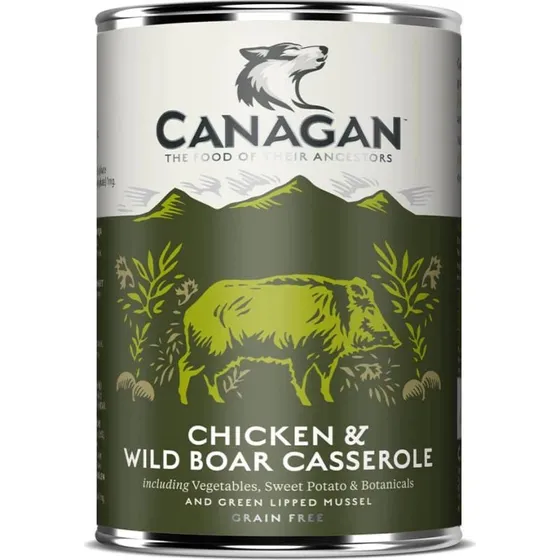 Canagan Chicken & Wild Boar Casserole Nassfutter, 400g