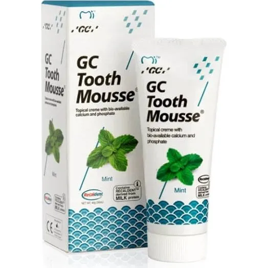 GC Tooth Mousse Topische Creme Minzgeschmack, 40 g
