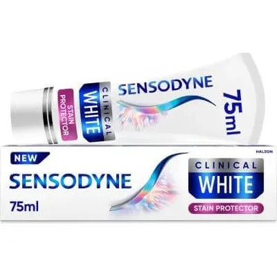 Sensodyne Clinical White Stain Protector Zahnpasta, 75 ml