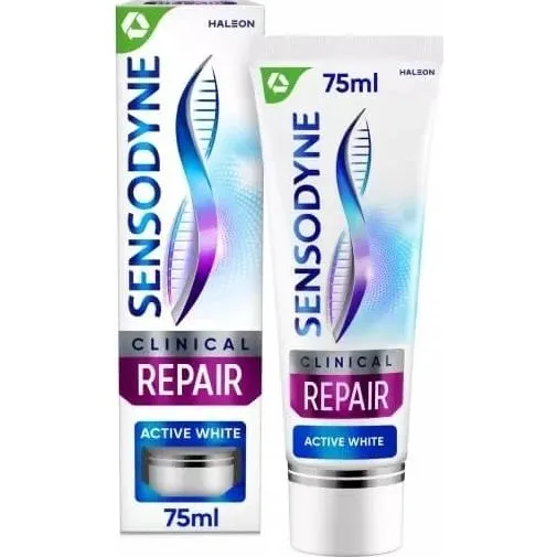 Sensodyne Clinical Repair Active White Zahnpasta 75 ml