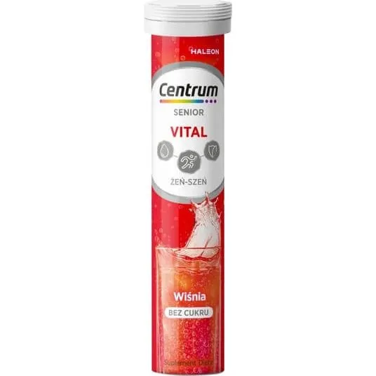 Centrum Vital Senior Brausetabletten Kirschgeschmack 20 Stück