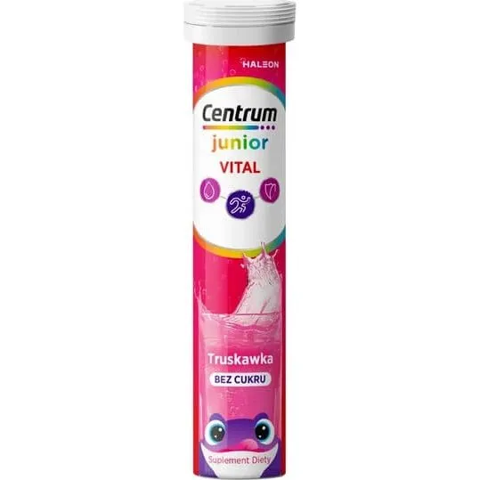 Centrum Vital Junior Brausetabletten Erdbeersgeschmack 20 Stück