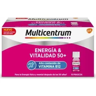 Multicentrum Energia & Vitalidad 50+ Himbeere 30 Flaschen