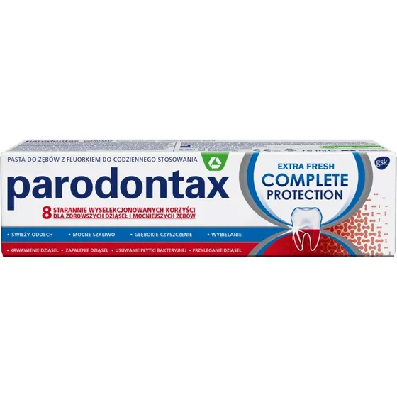Parodontax Complete Protection Extra Fresh Zahnpasta, 75 ml