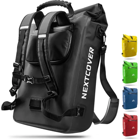 NextBag 3in1 Fahrradtasche TPU 25L wasserdicht