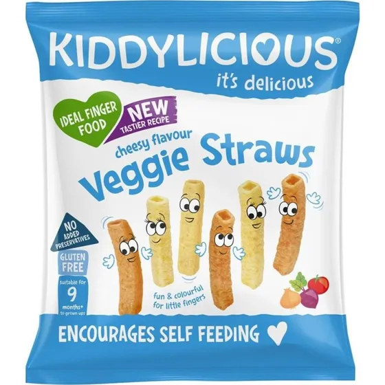 Kiddylicious Gemüsesticks mit Käsegeschmack, 12g