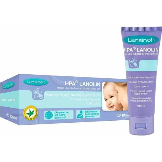 Lansinoh Lanolin HPA-Creme, 10 ml