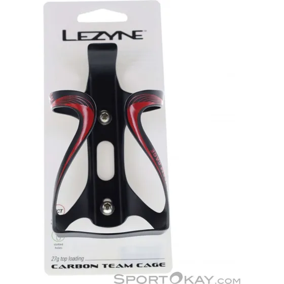 Lezyne Carbon Team Cage Schwarz/Grün