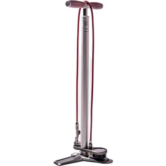 SILCA SuperPista Ultimate Hiro Standpumpe 11 Bar Silber Matt