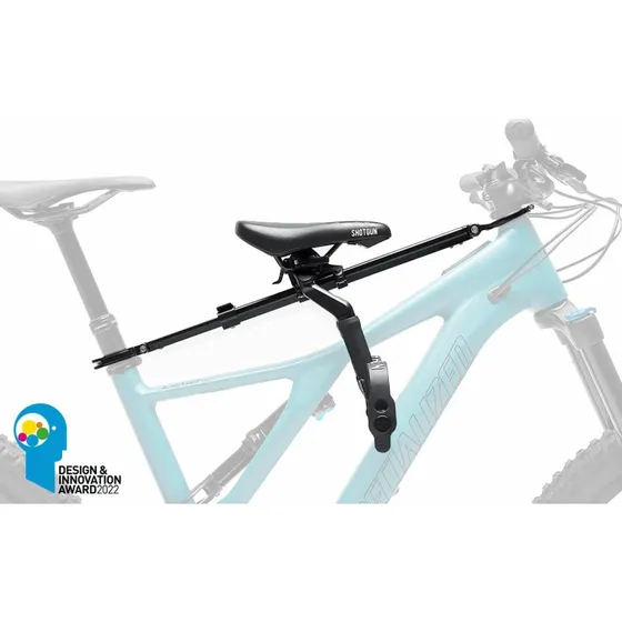 Shotgun Pro MTB Kindersitz schwarz für 2-5 Jahre