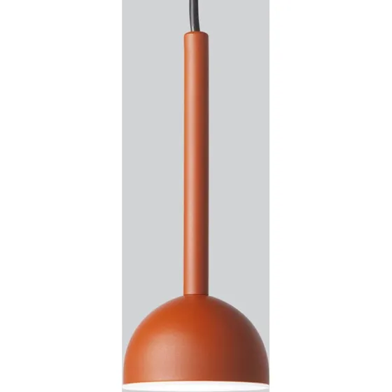 Northern Blush LED-Pendelleuchte, 1-flg., Rost