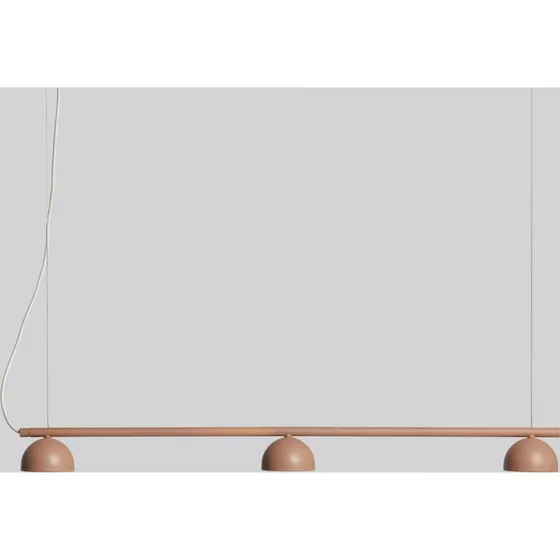 Northern Blush LED-Hängeleuchte, 3-flg., Beige